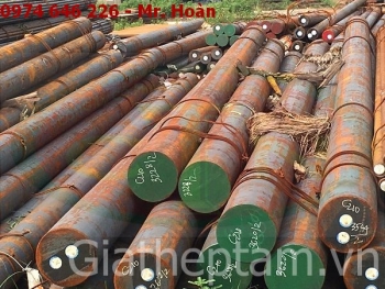 Thép tròn đặc S45C: F 120 x 6000