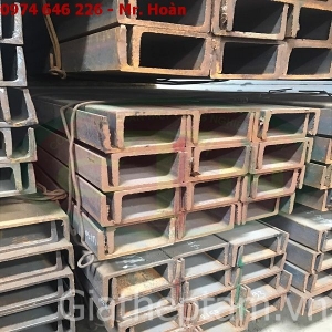 Thép hình U 200 x 76 x 5.2 x 12m